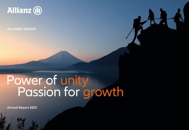  Allianz Group Power of unity Passion for growth report cover