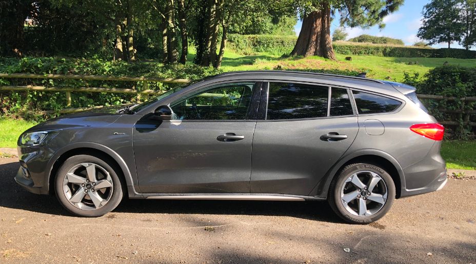 example car from passenger side