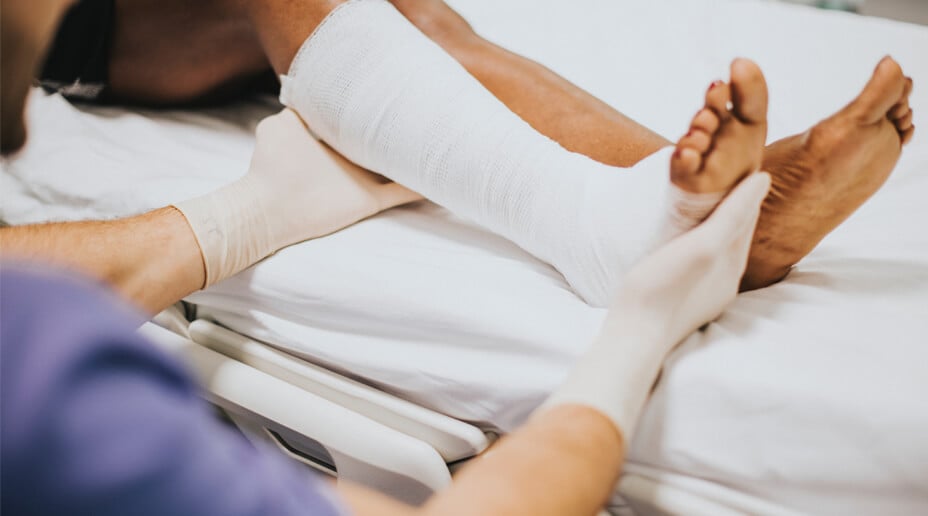 leg injury