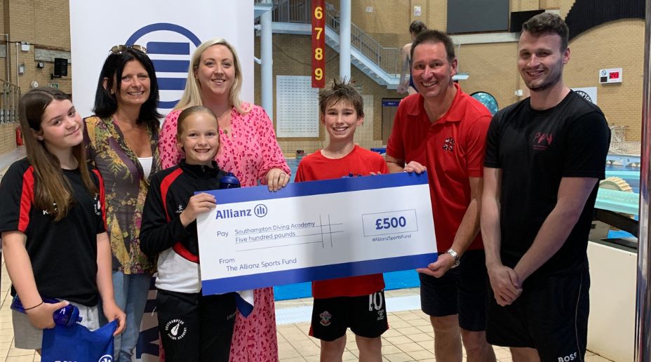 southampton diving academy with Allianz