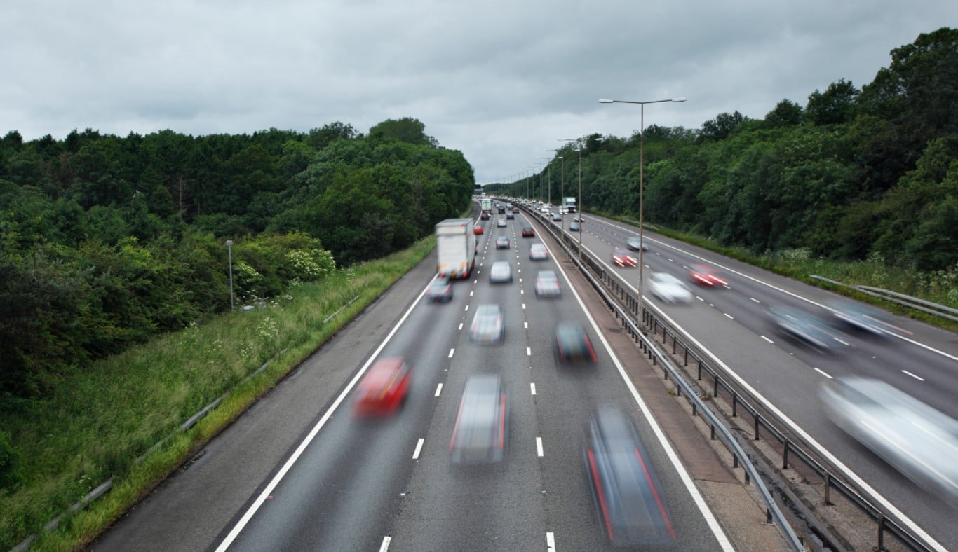 Motorway in the UK 