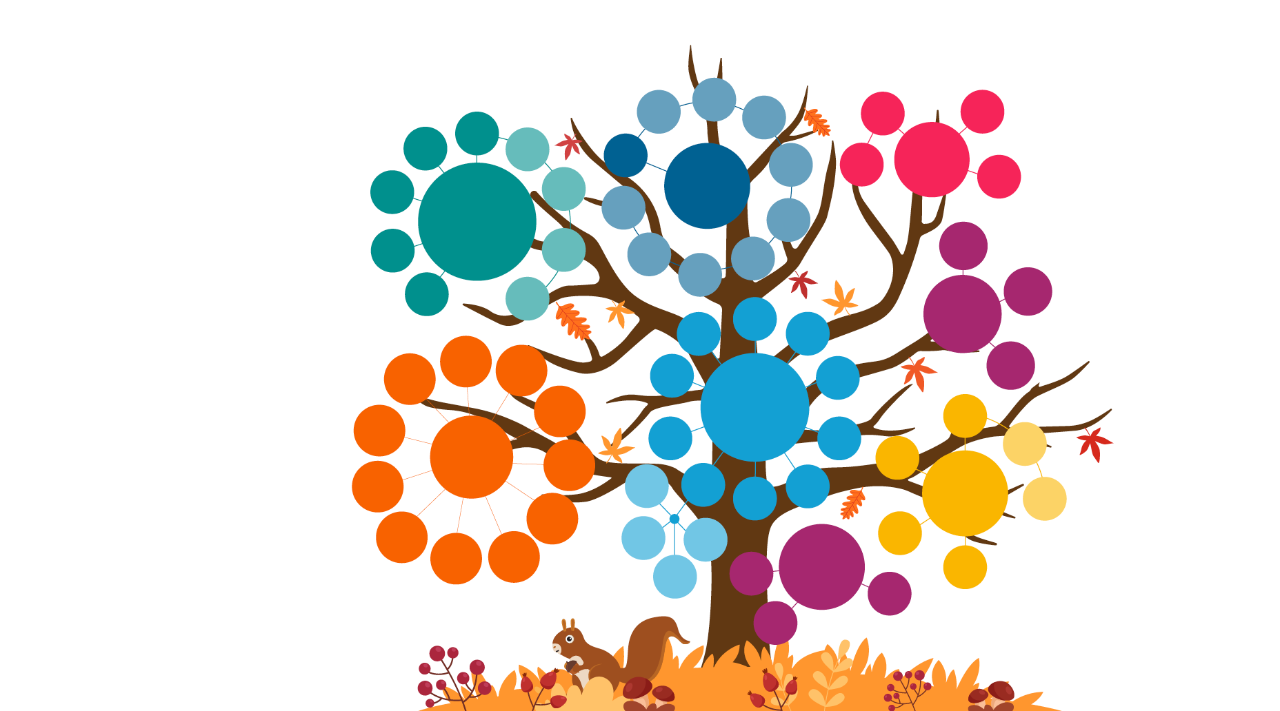 autumn commercial product tree