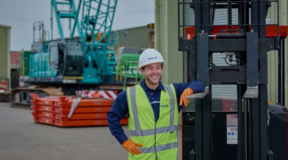 Engineer working
