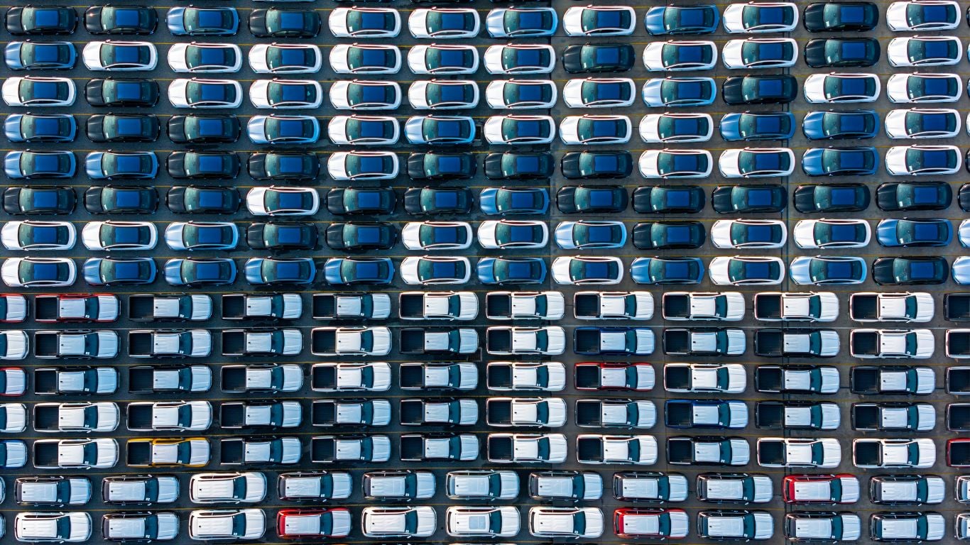 mechanic working on a car