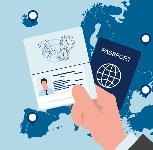 eu passport infographic