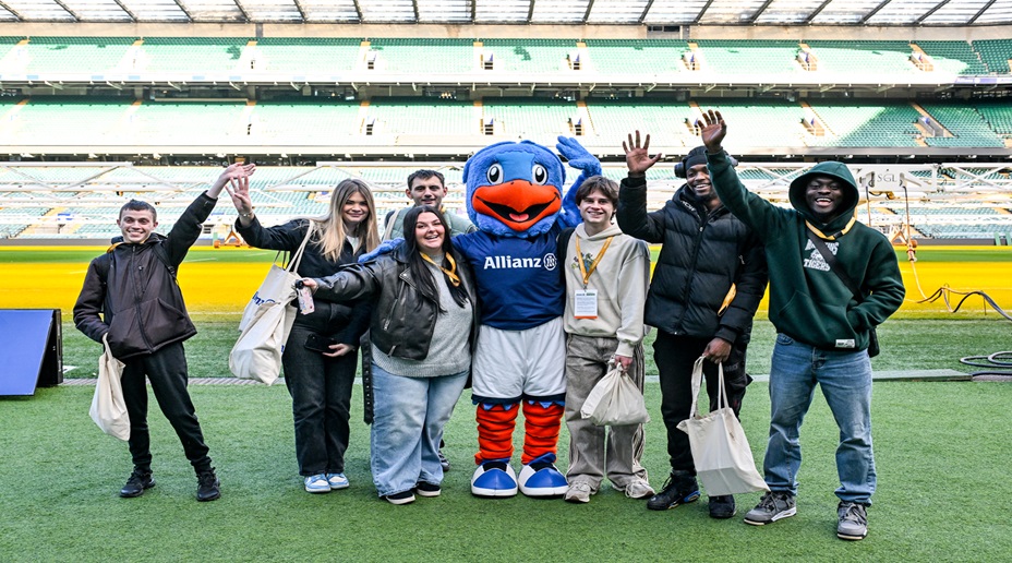 People at Allianz Stadium