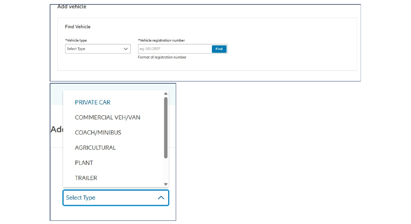 car type to add