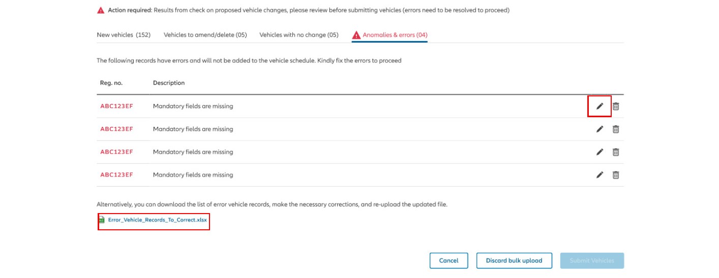 fixing errors